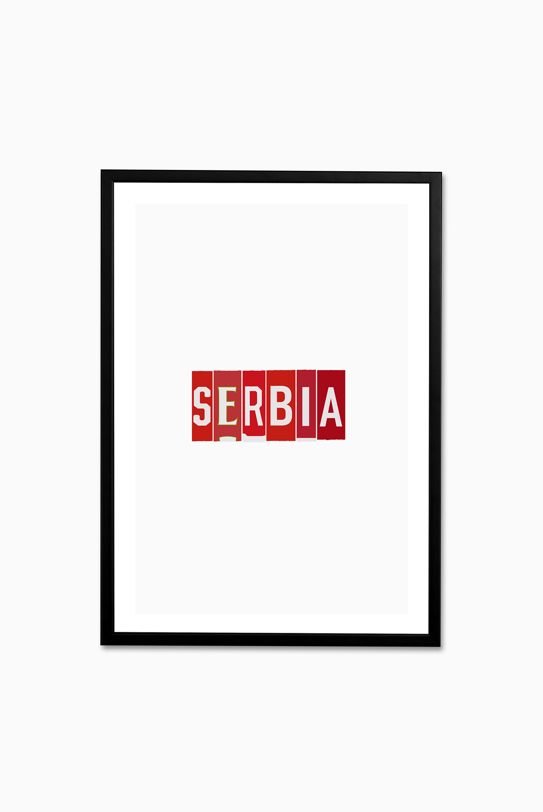Serbia Wear and Tear / Print
