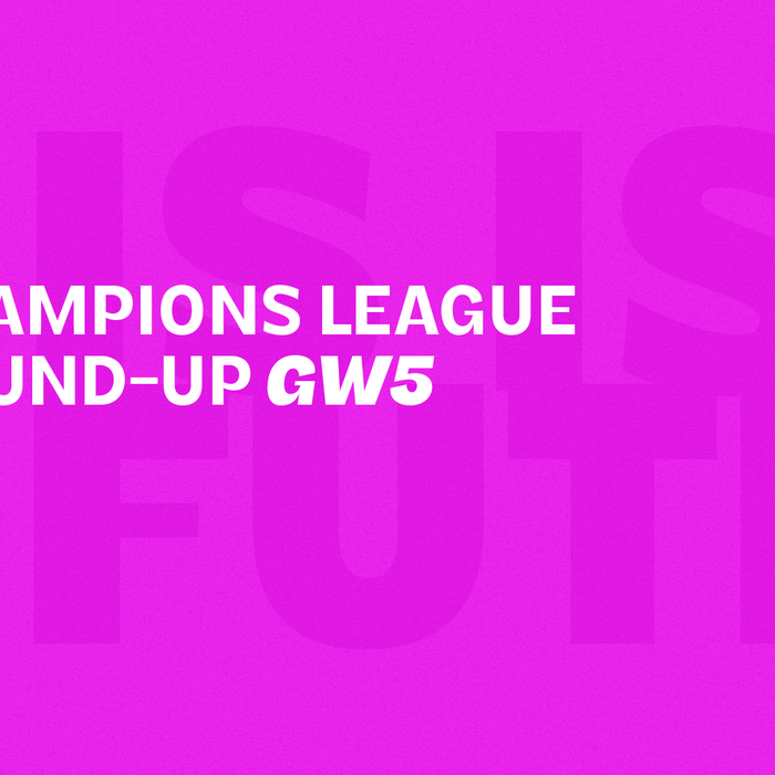 Champions League Round-Up GW5