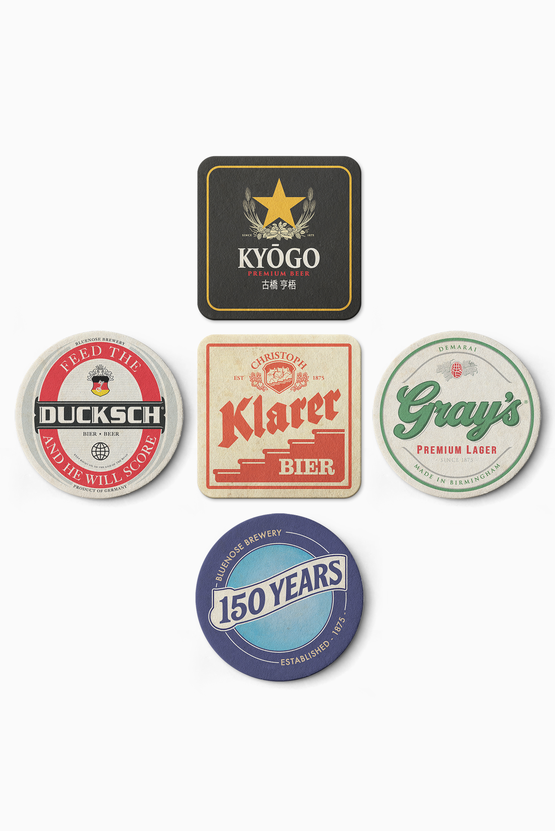 Birmingham 2025-26 Beer Mats (Pack of 5)