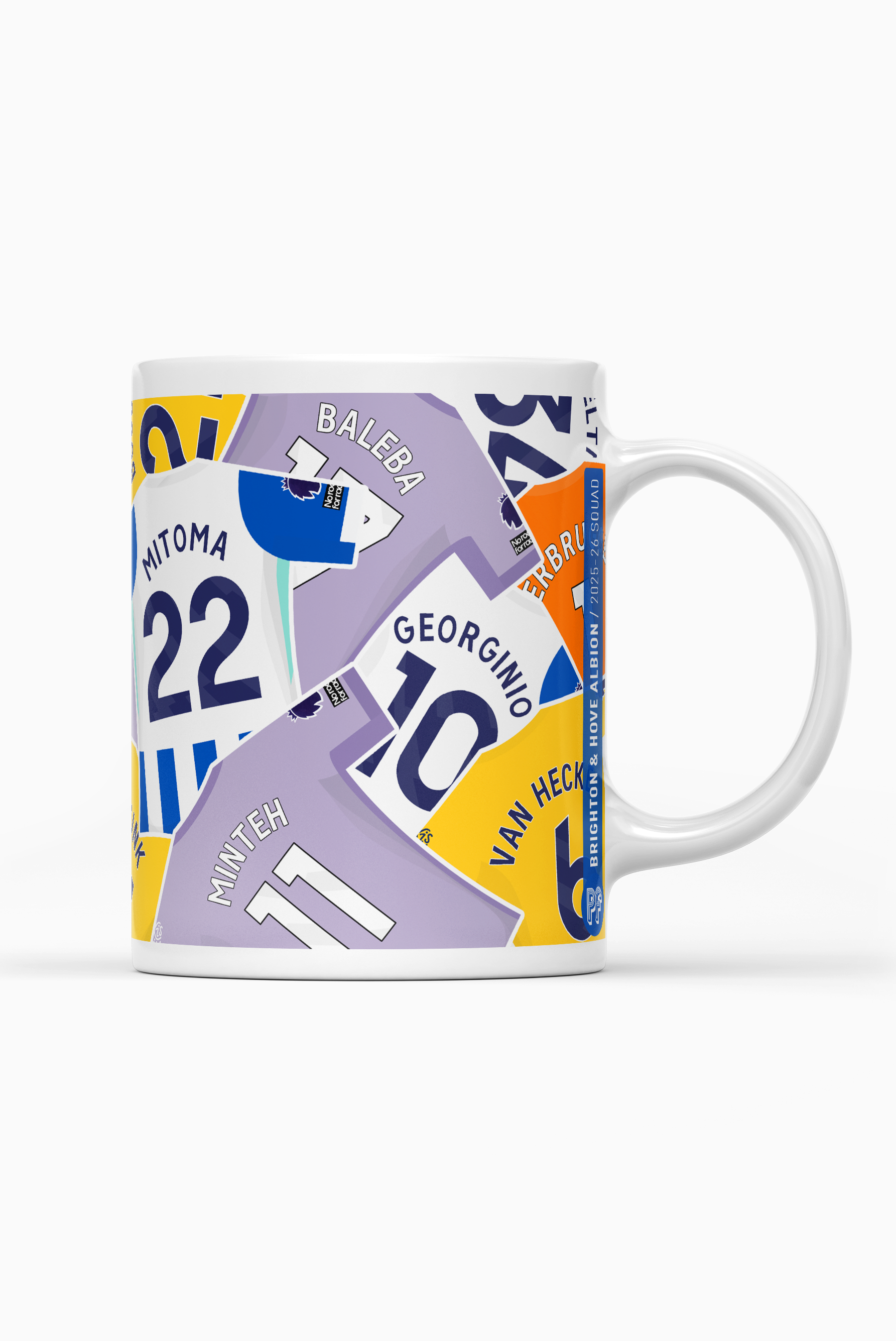 Brighton / 2025-26 Squad Mug