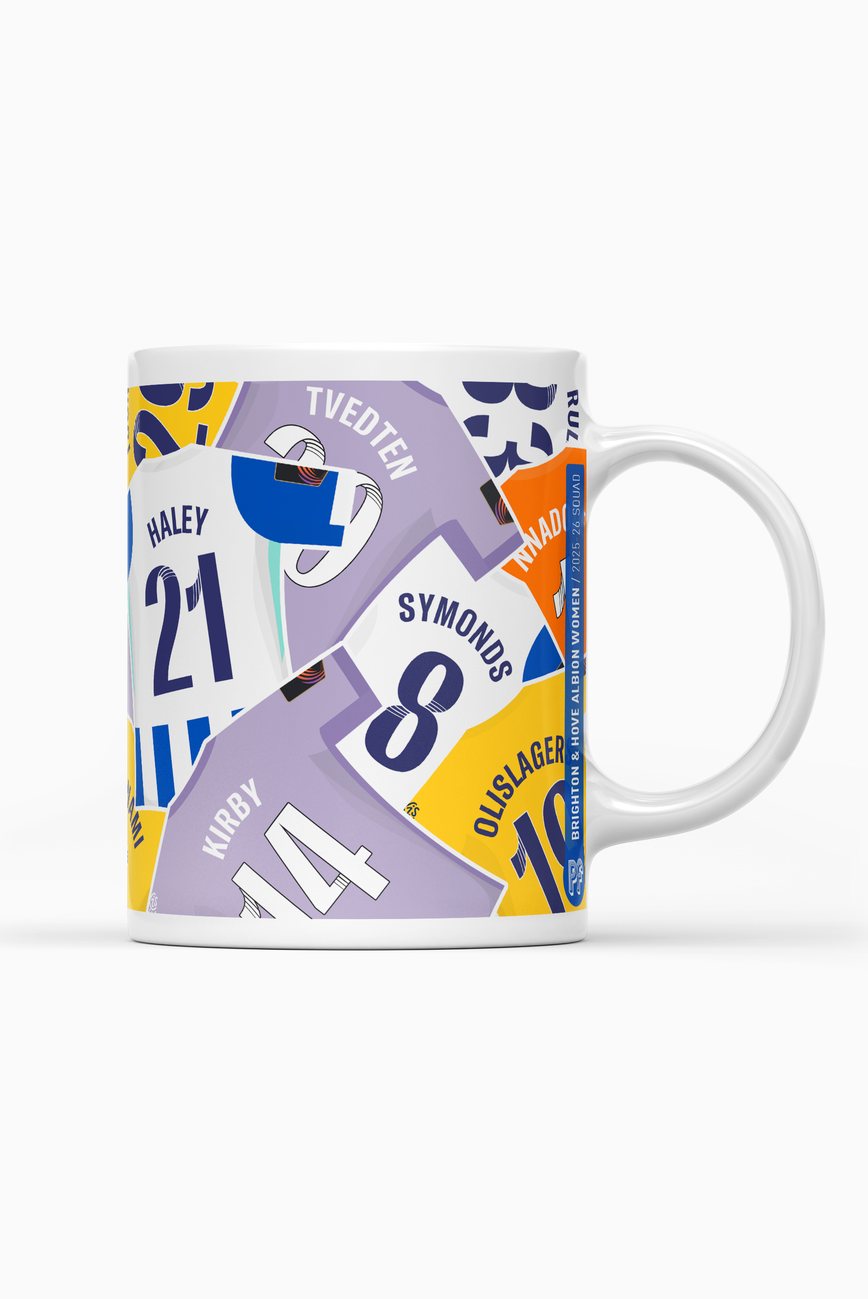 Brighton Women / 2025-26 Squad Mug
