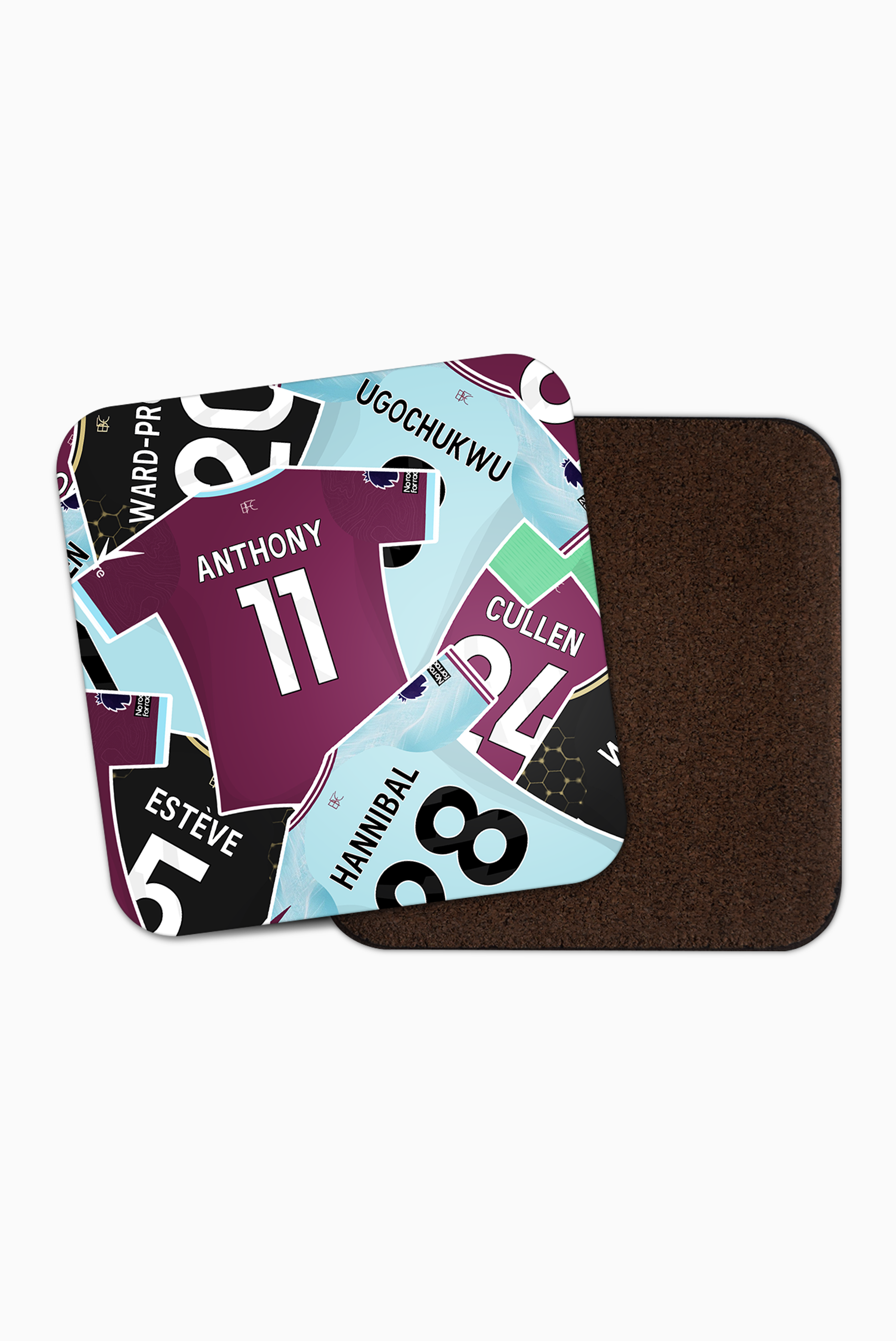 Burnley / 2025-26 Squad Coaster