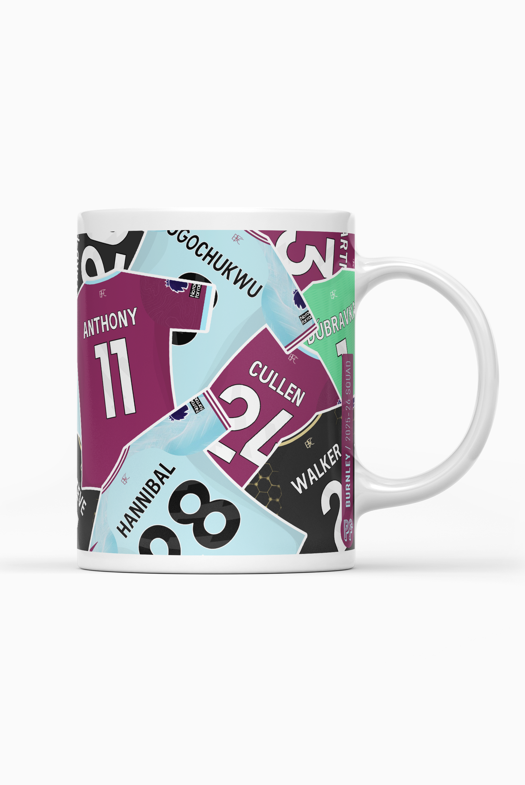 Burnley / 2025-26 Squad Mug