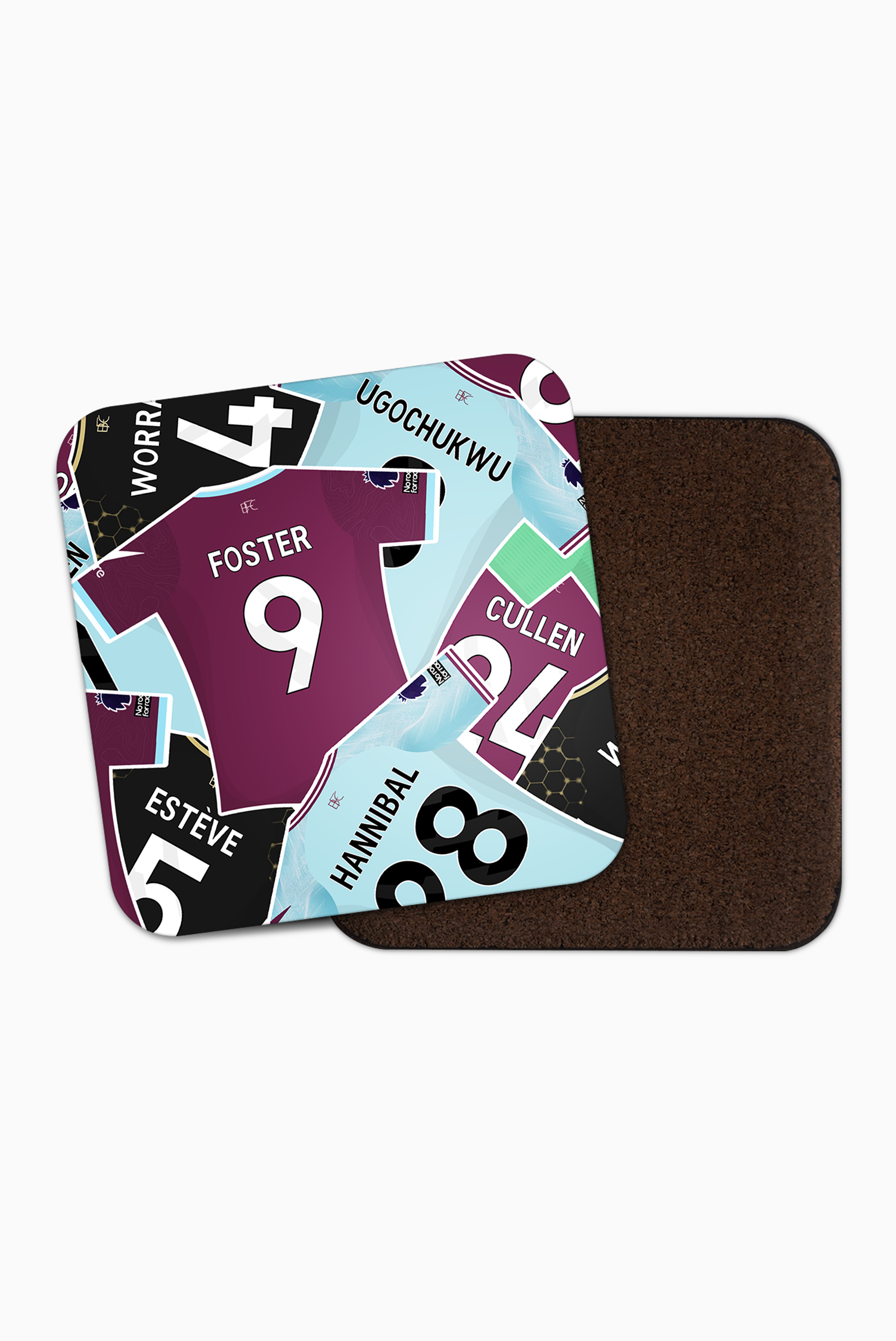 Burnley / 2025-26 Squad Coaster