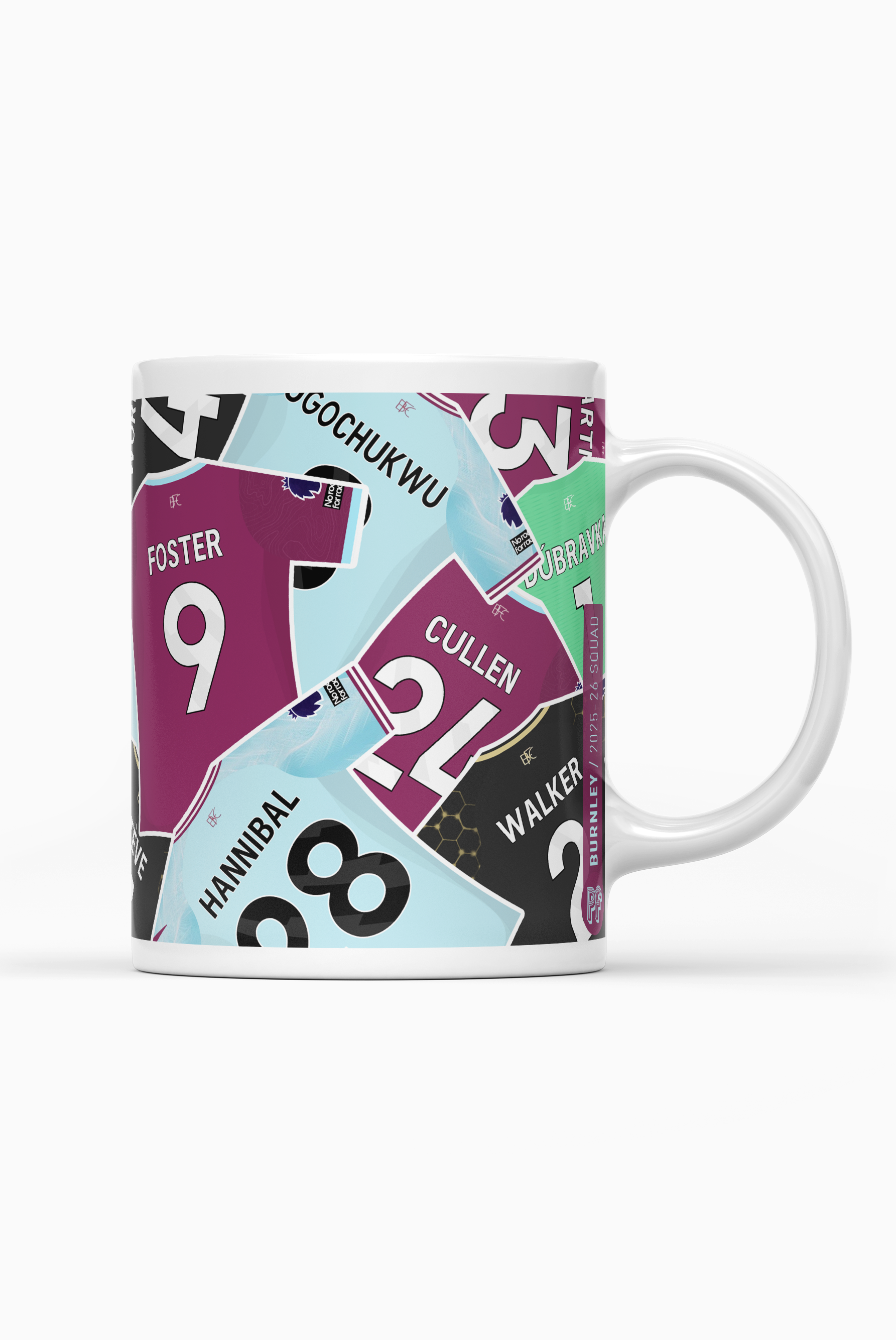 Burnley / 2025-26 Squad Mug