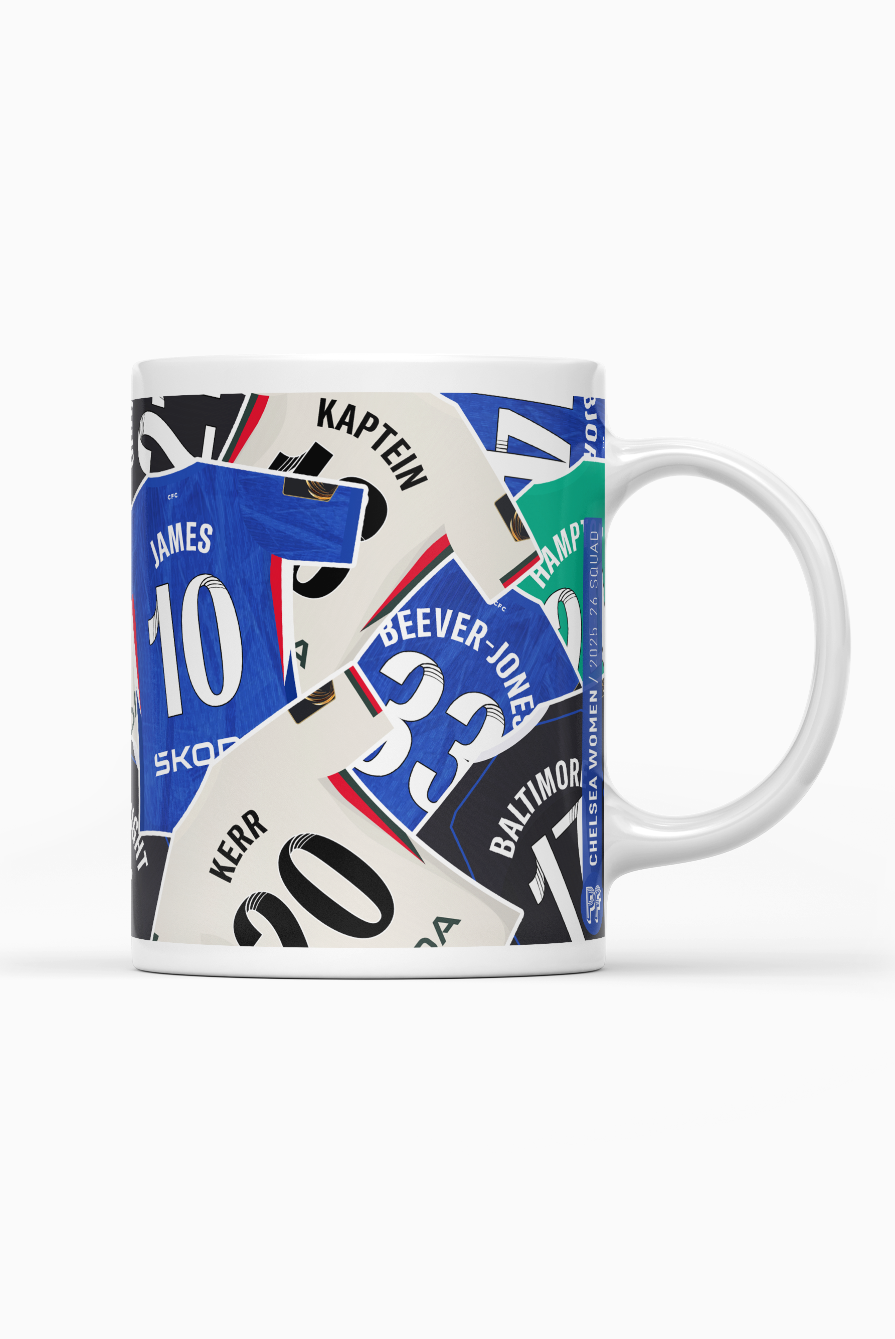 Chelsea Women / 2025-26 Squad Mug