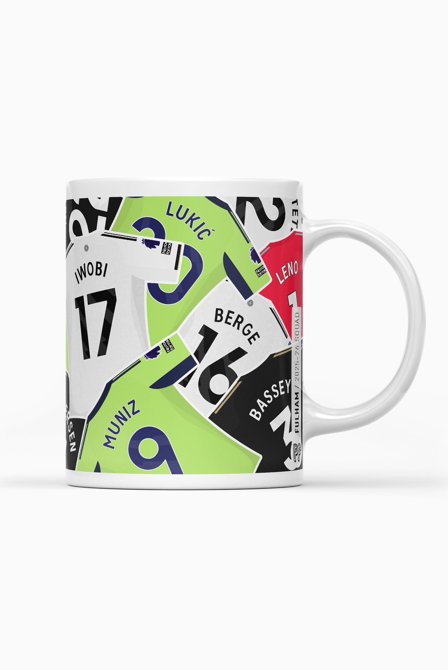 Fulham / 2025-26 Squad Mug