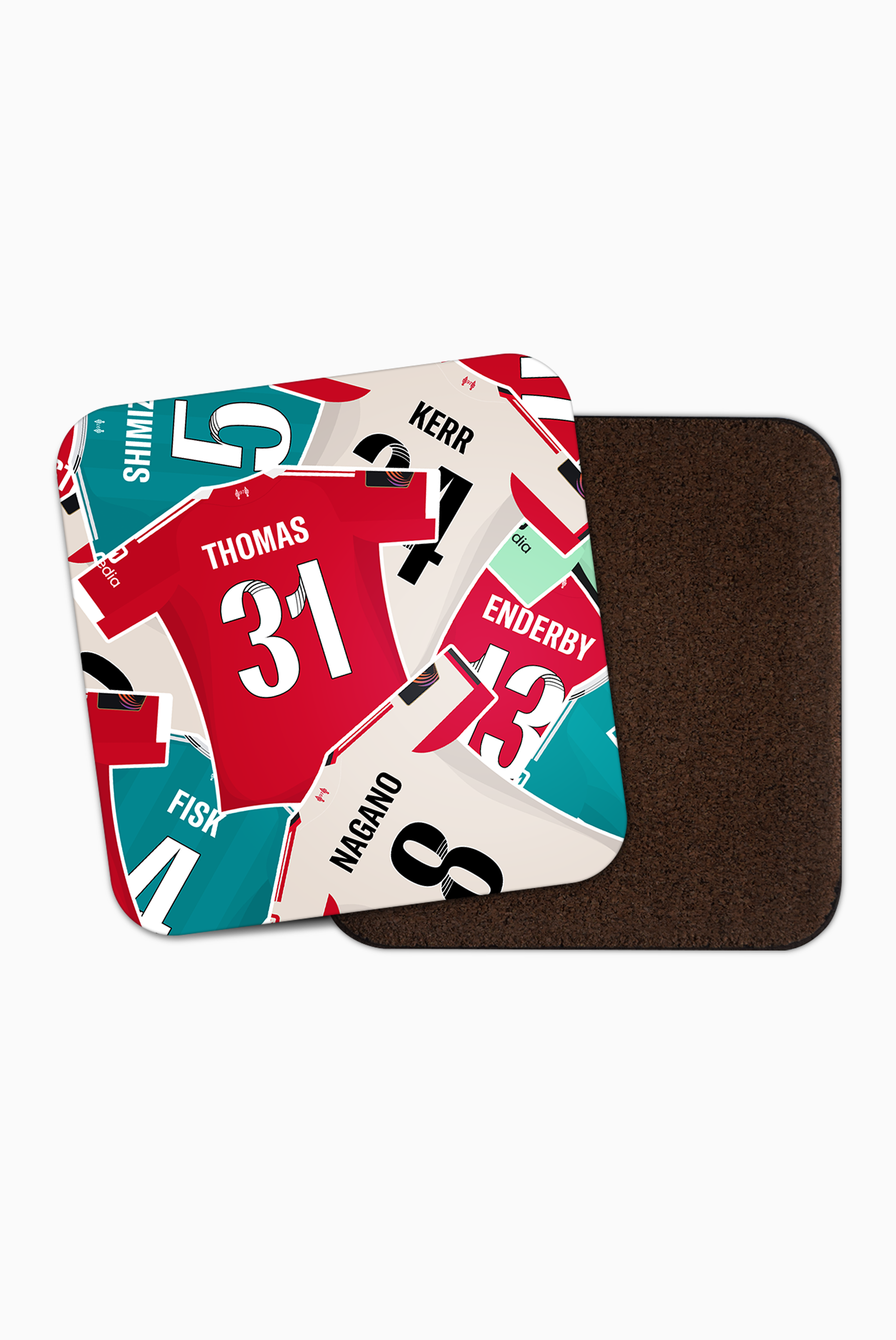 Liverpool Women / 2025-26 Squad Coaster