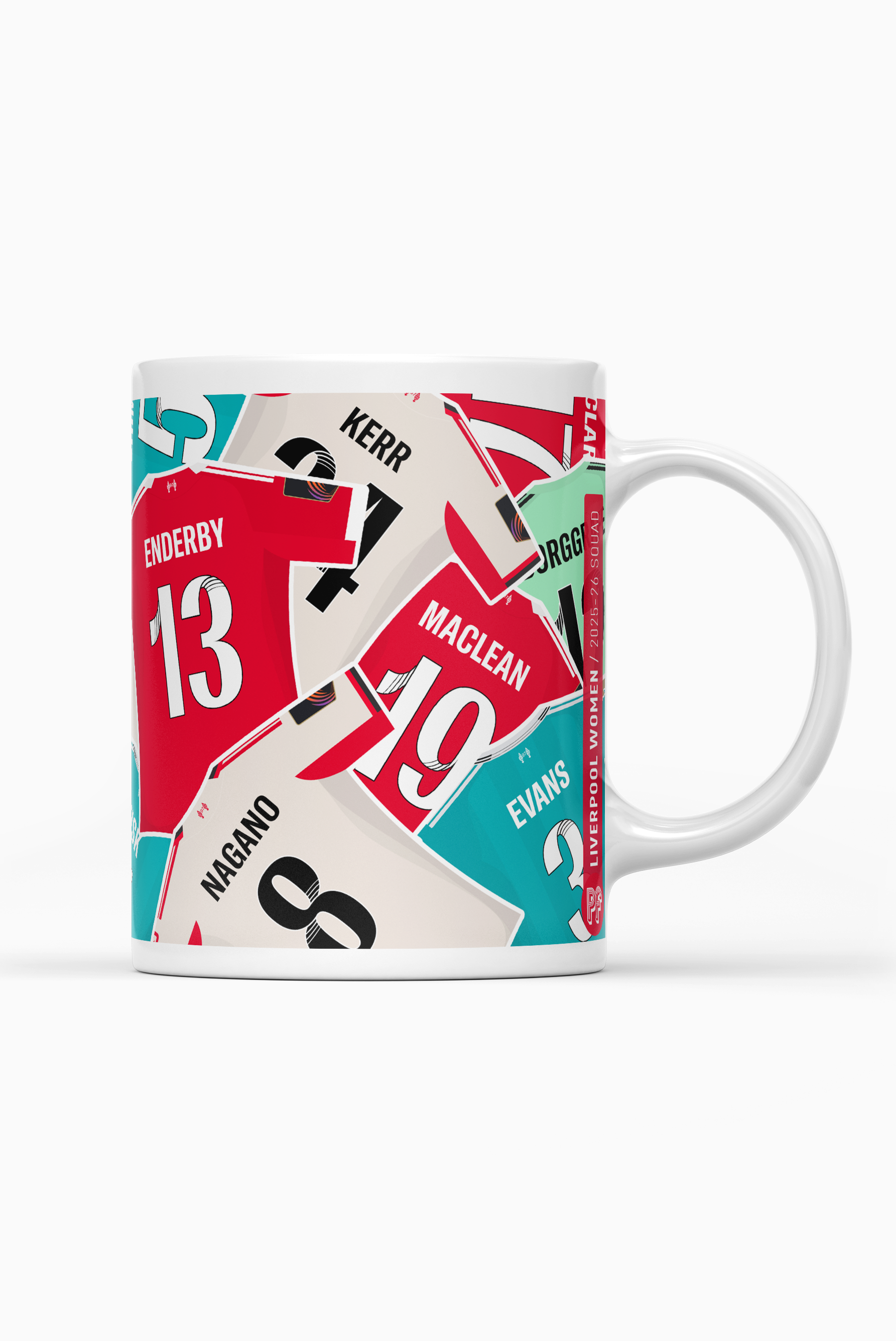 Liverpool Women / 2025-26 Squad Mug