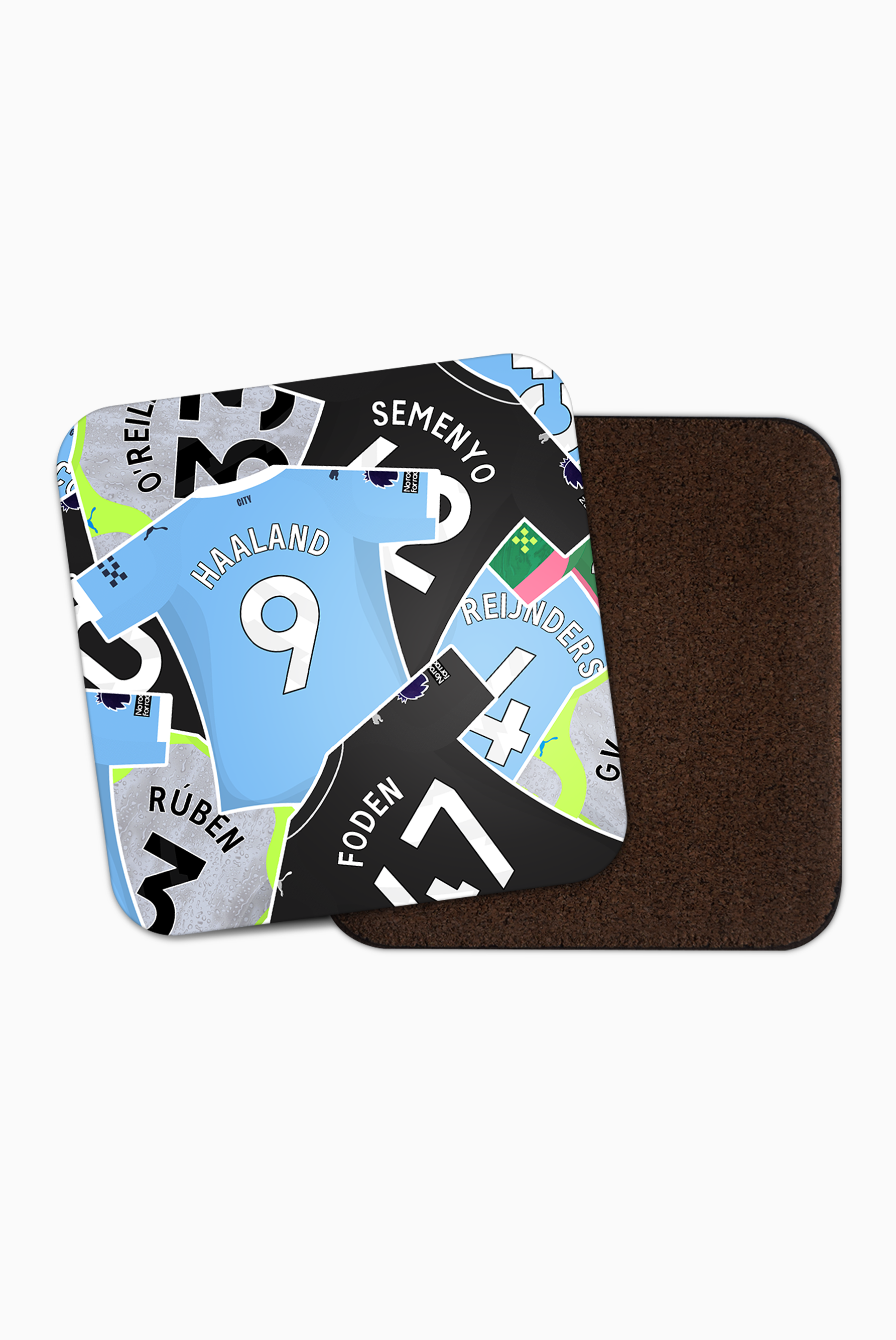 Man City / 2025-26 Squad Coaster