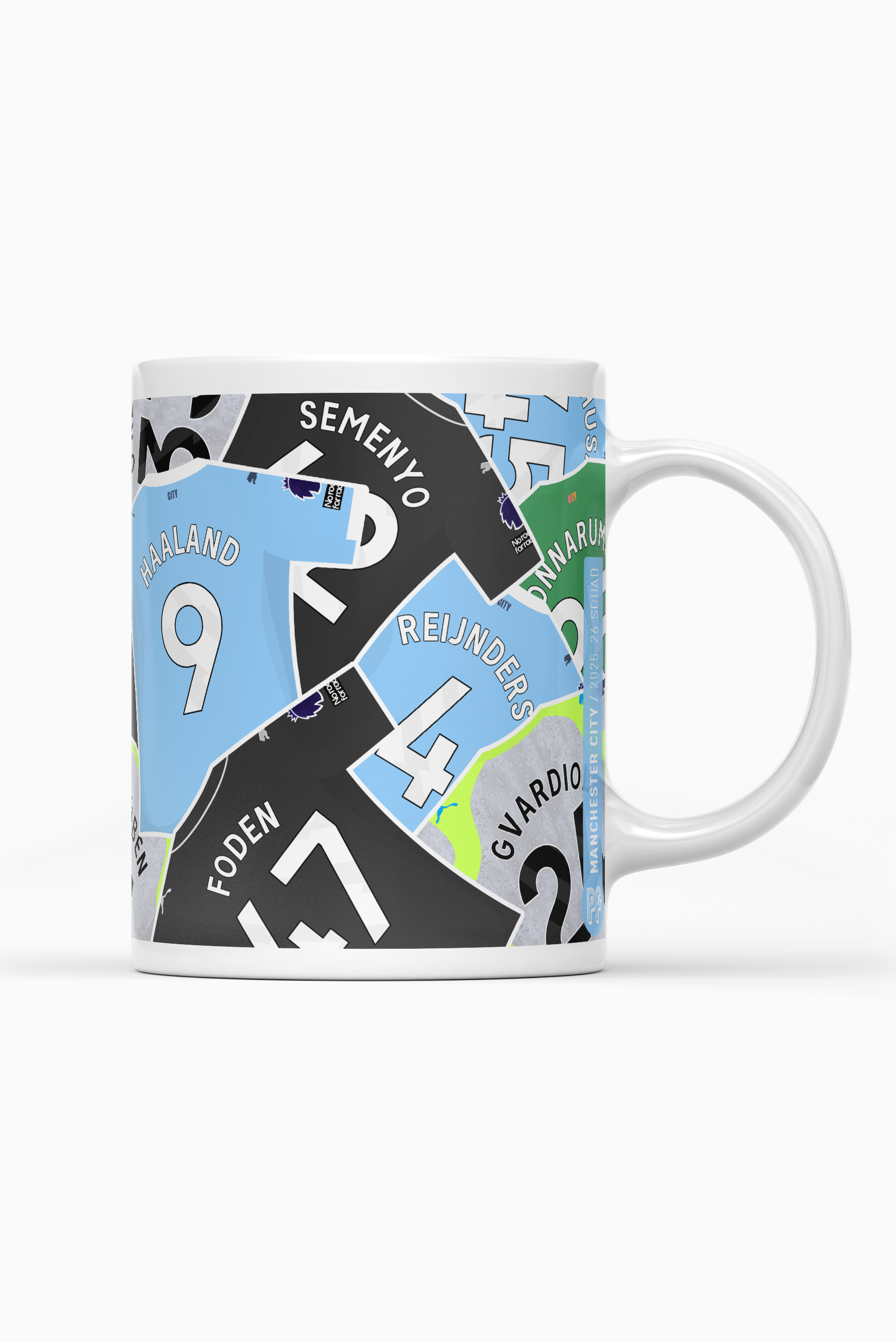 Man City / 2025-26 Squad Mug