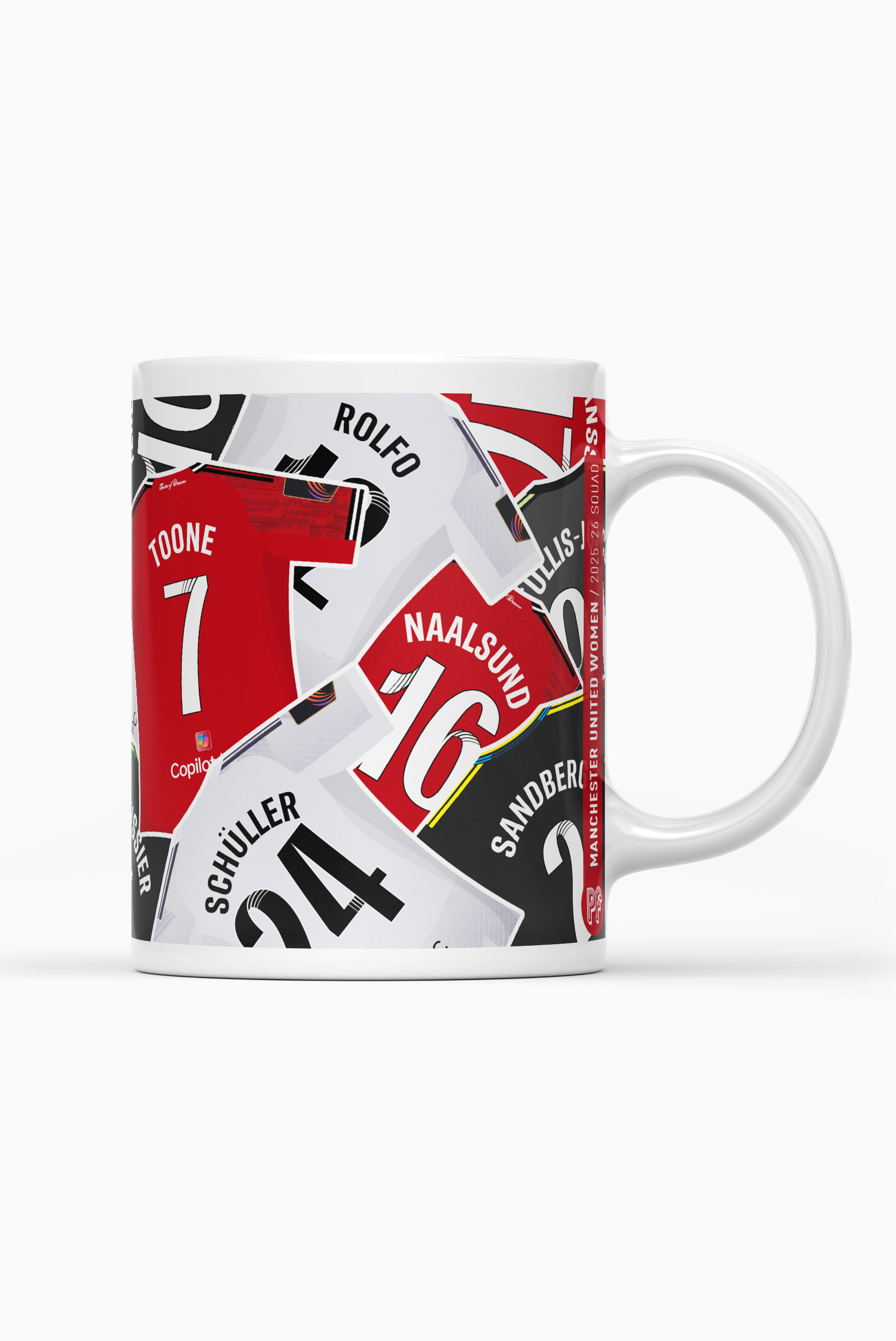 Man United Women / 2025-26 Squad Mug