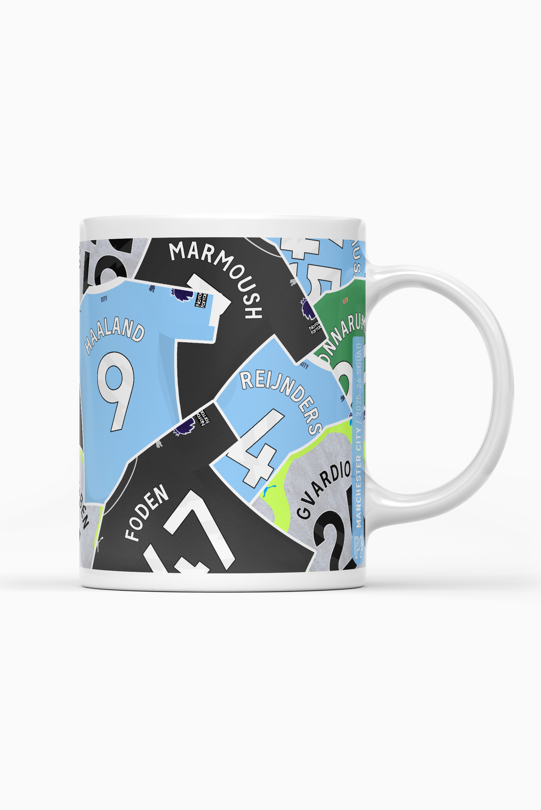 Man City / 2025-26 Squad Mug