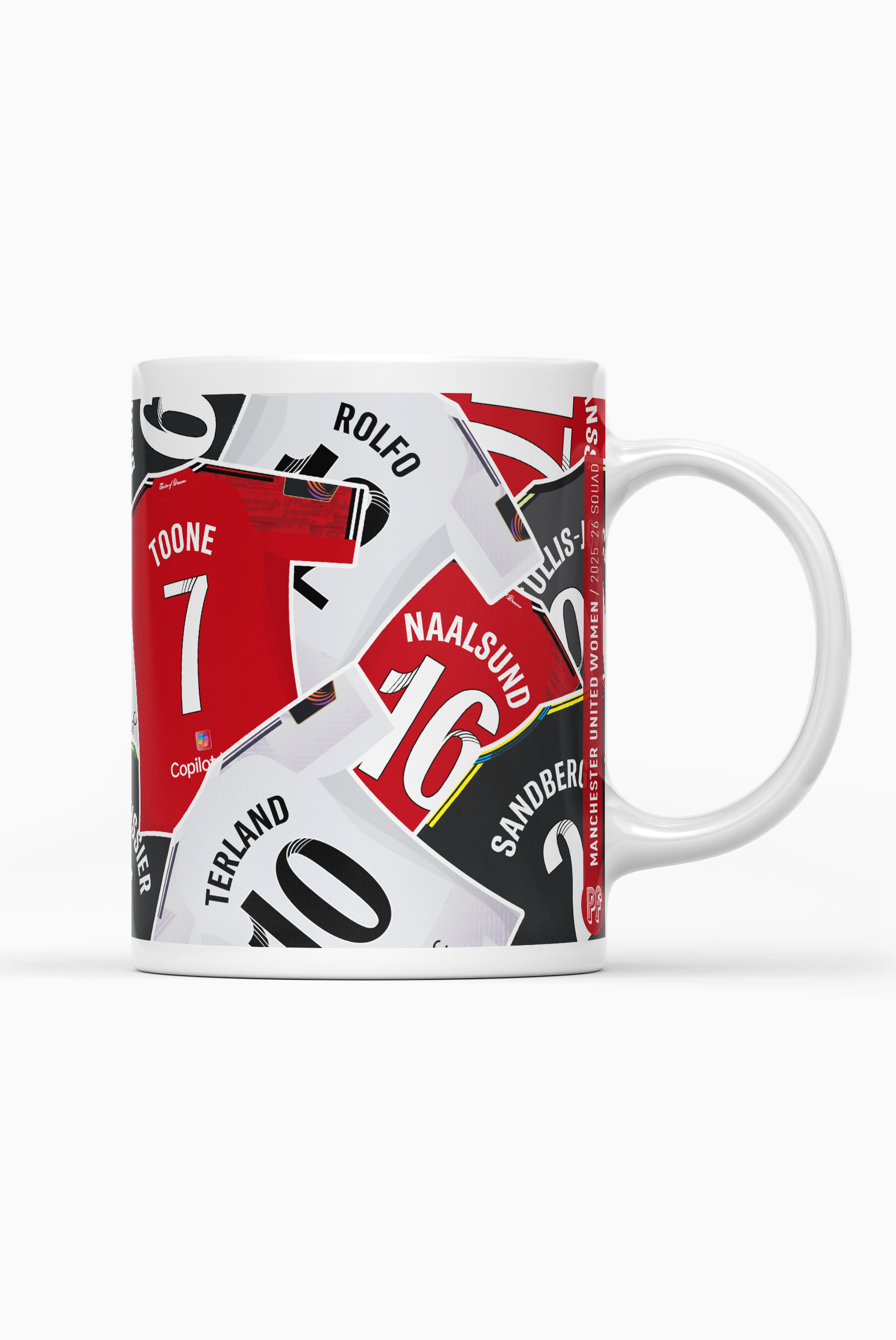 Man United Women / 2025-26 Squad Mug