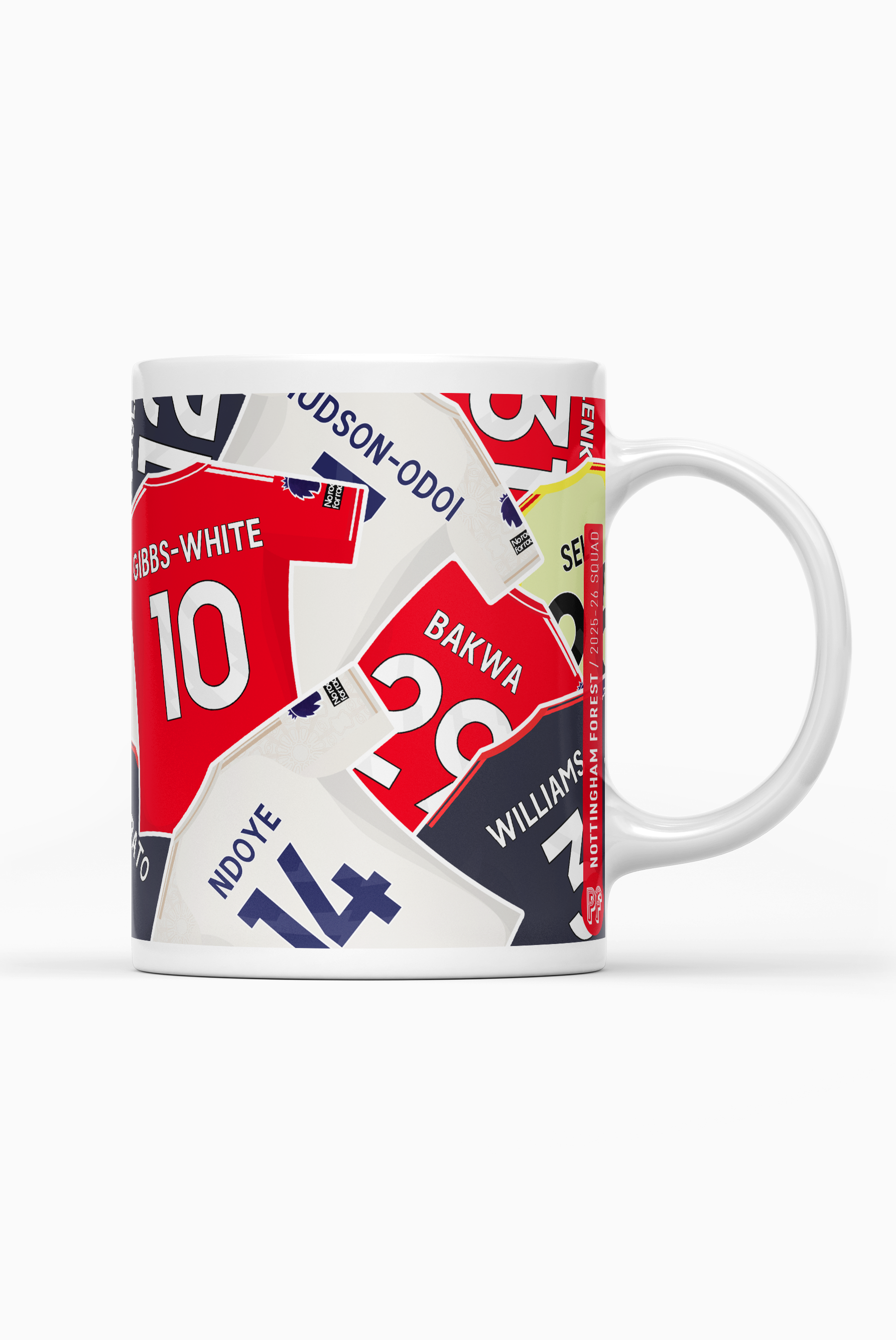 Nottingham Forest / 2025-26 Squad Mug