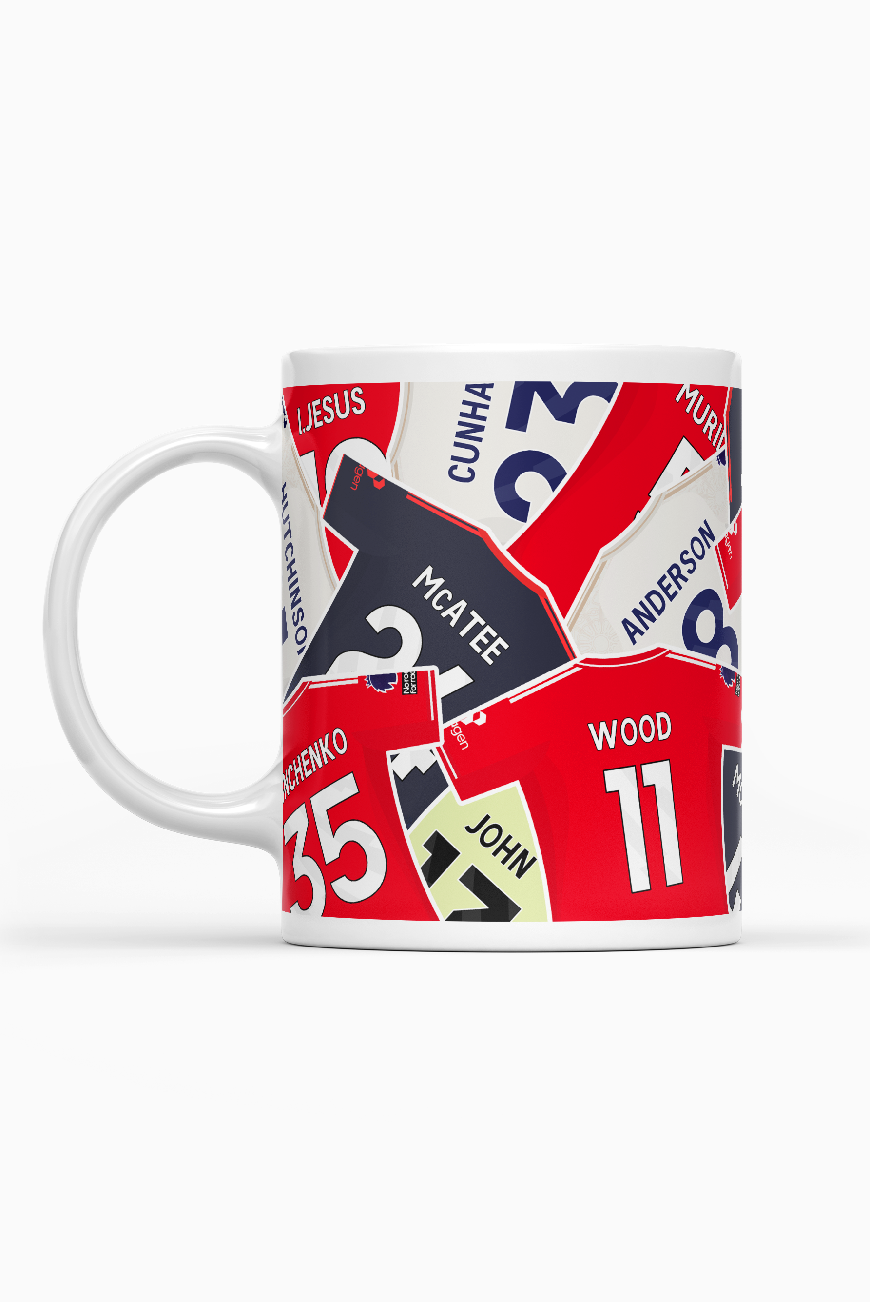 Nottingham Forest / 2025-26 Squad Mug