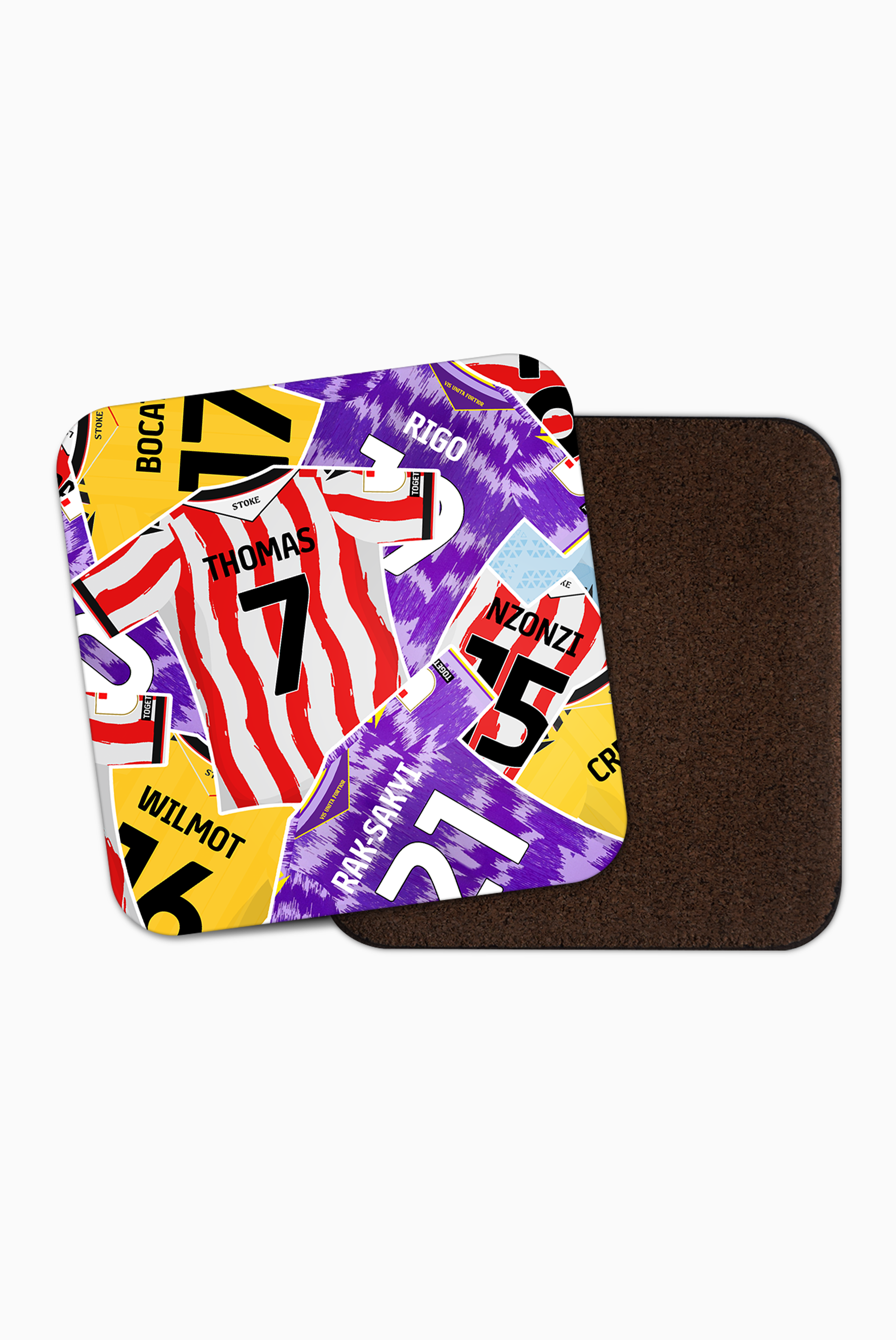 Stoke / 2025-26 Squad Coaster