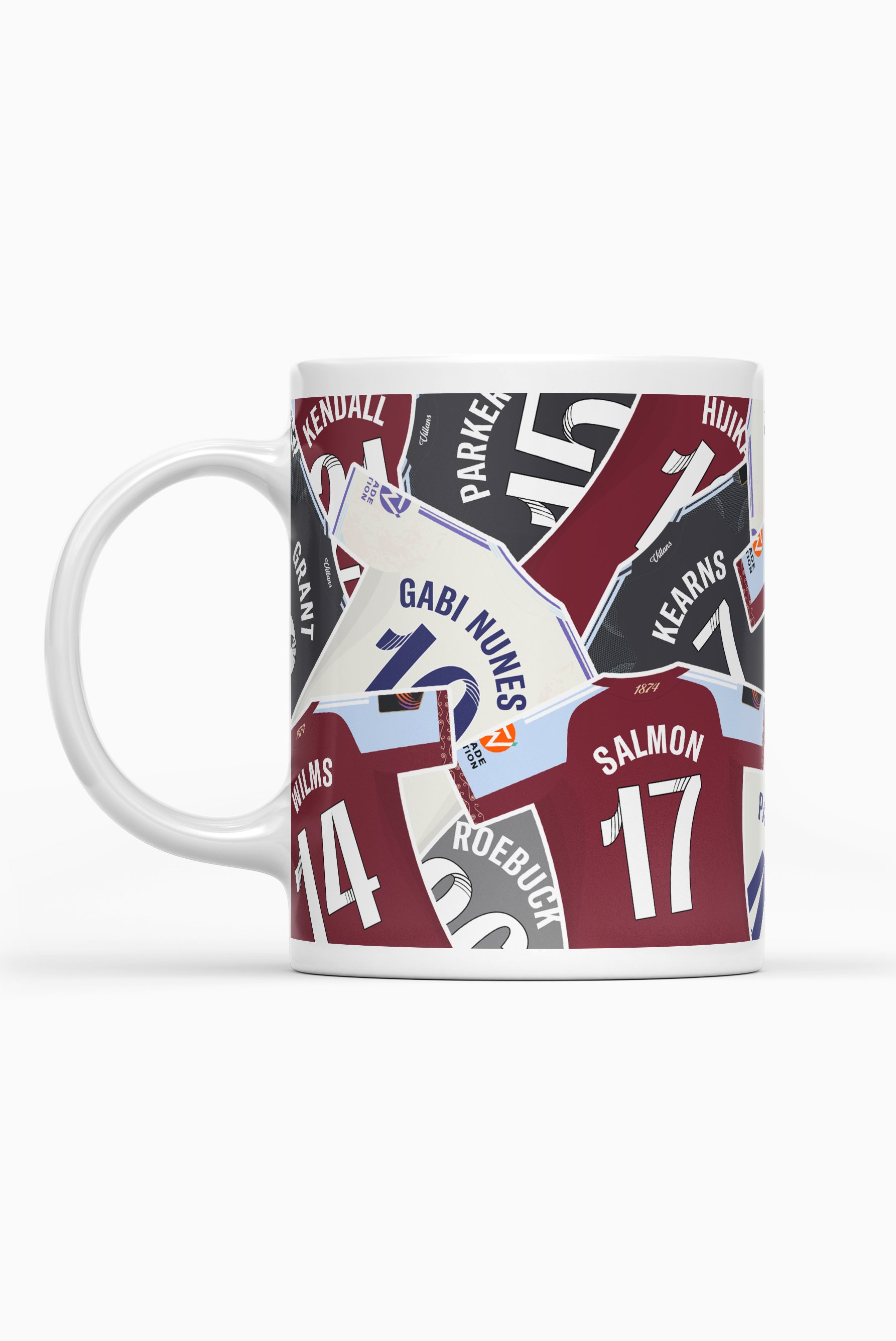 Aston Villa Women / 2025-26 Squad Mug