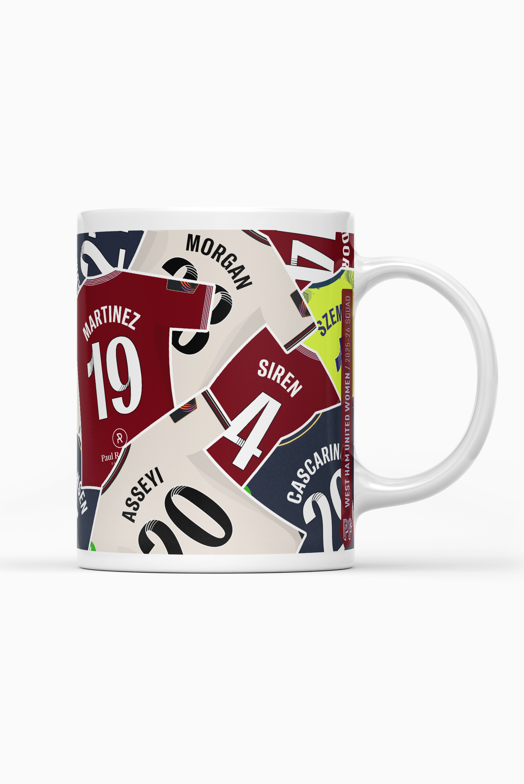 West Ham Women / 2025-26 Squad Mug