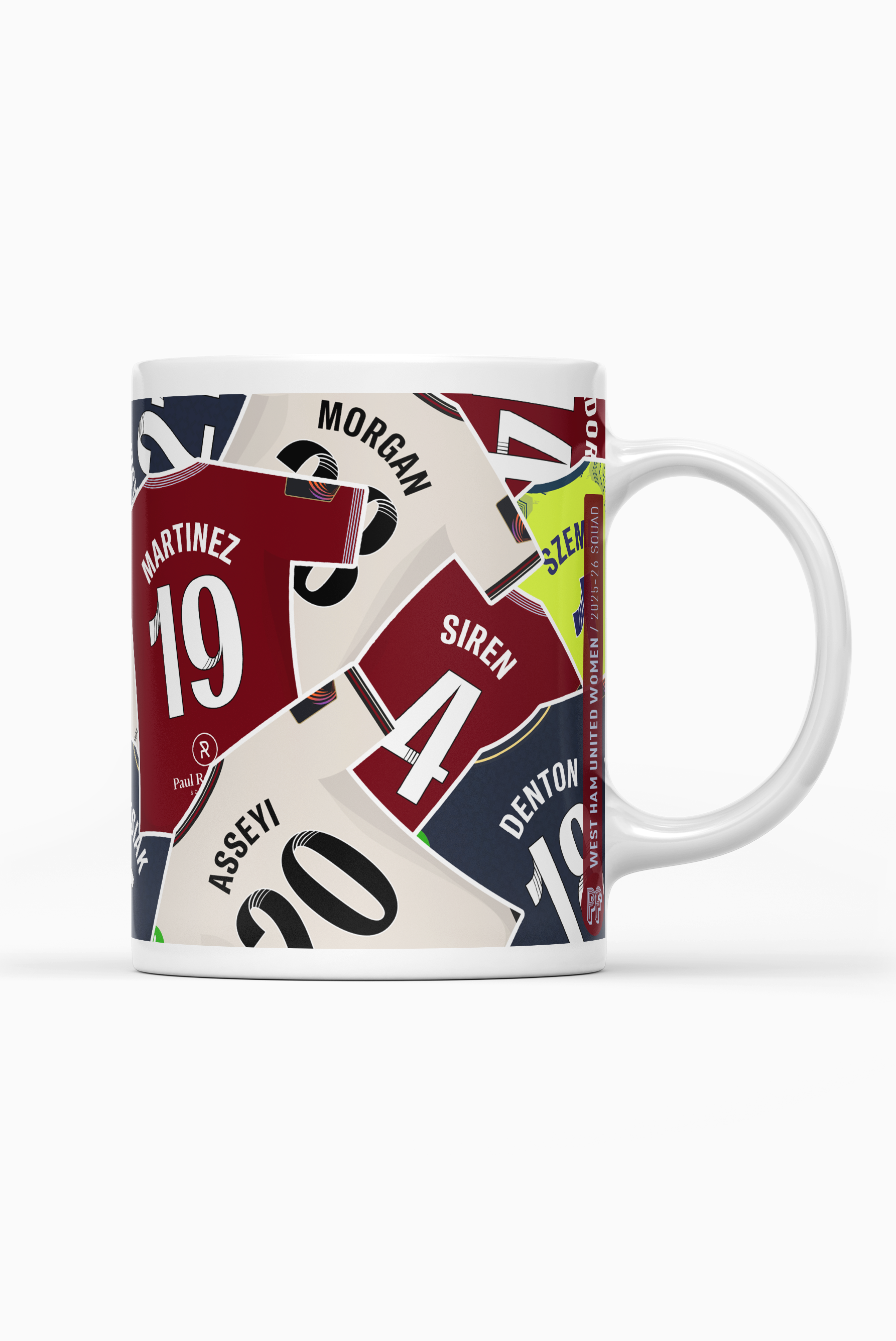 West Ham Women / 2025-26 Squad Mug