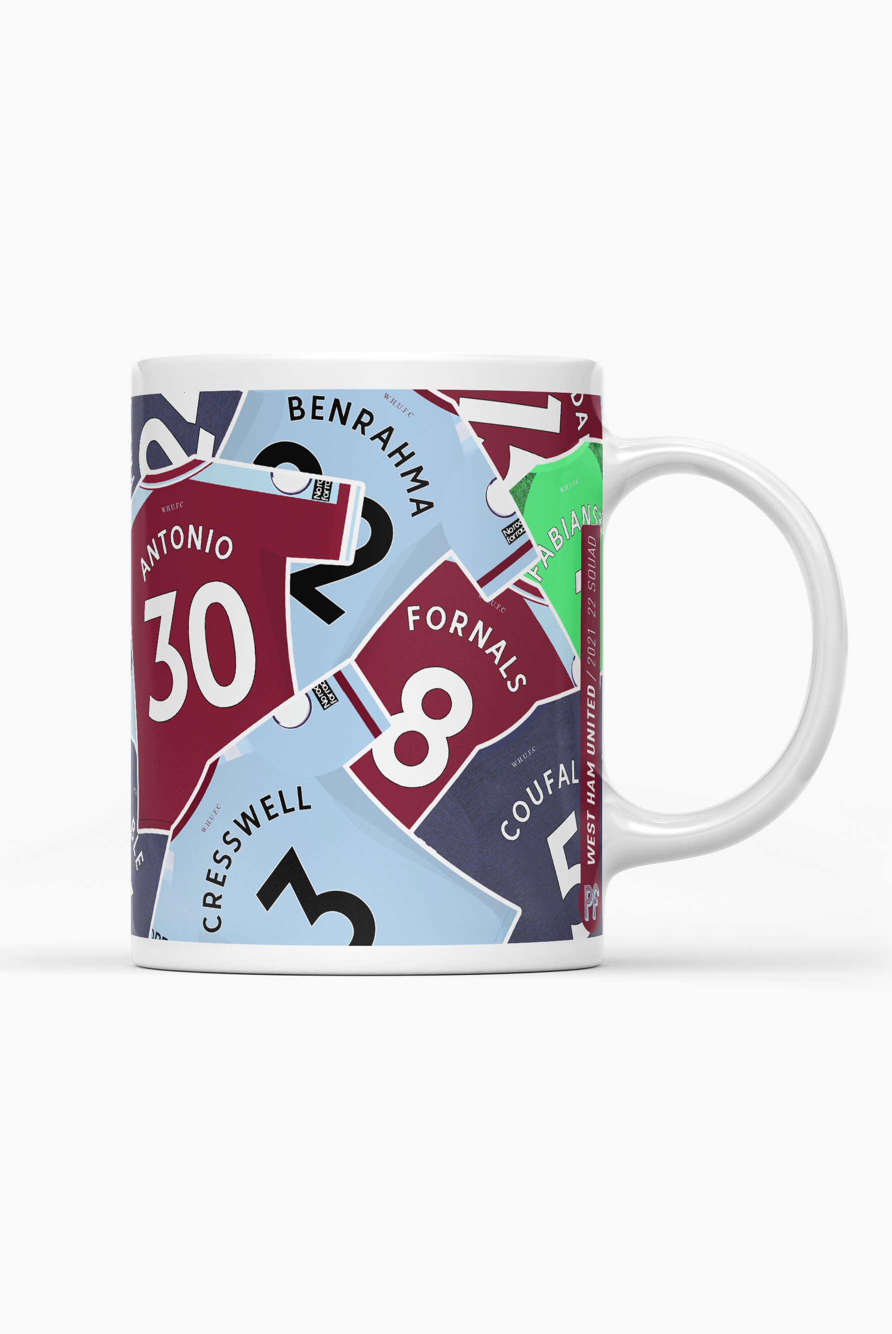West Ham / 2021-22 Squad Mug