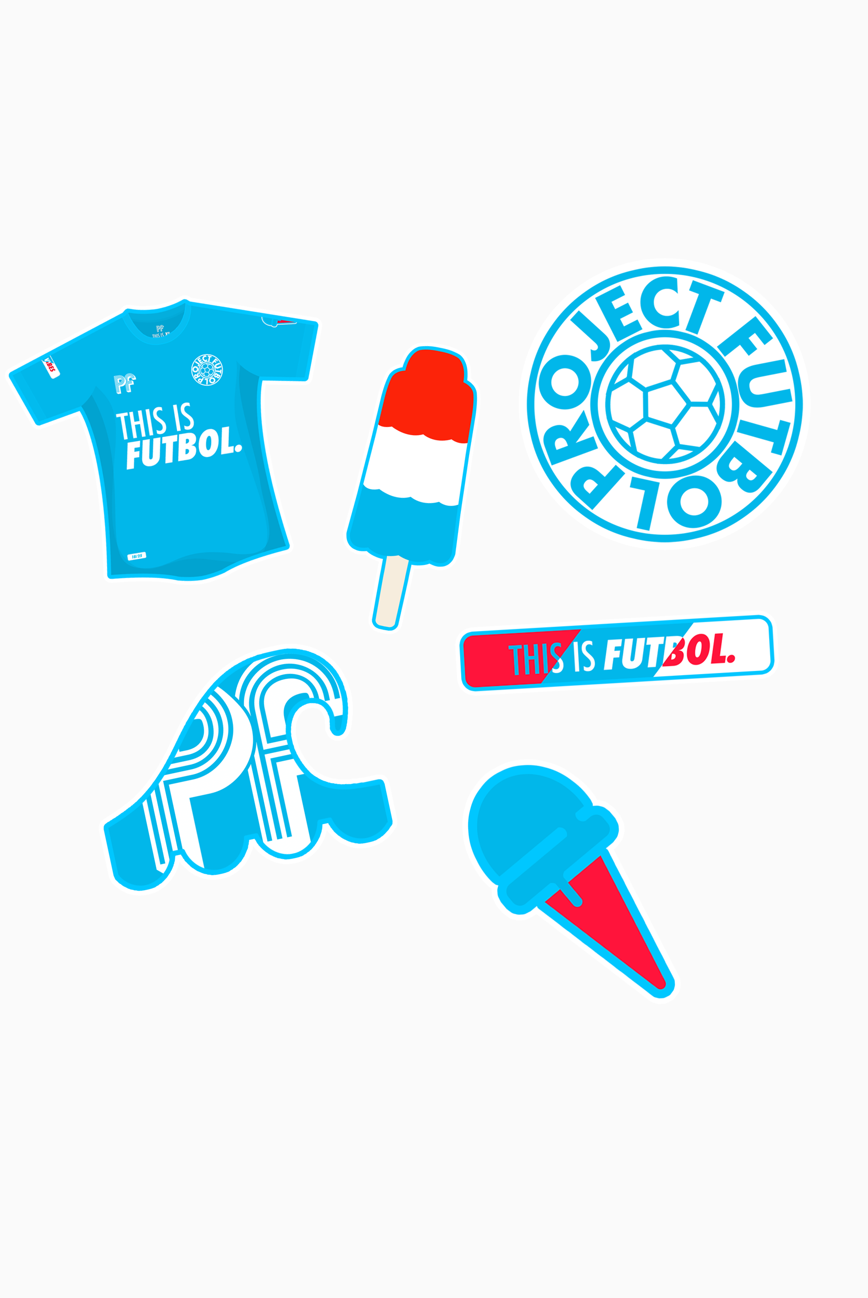 Project Futbol / Summer Vibes Sticker Pack